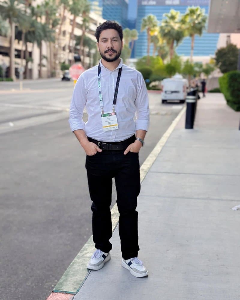 Aftab Hussain, Founder and Managing Director of Frontis Tech